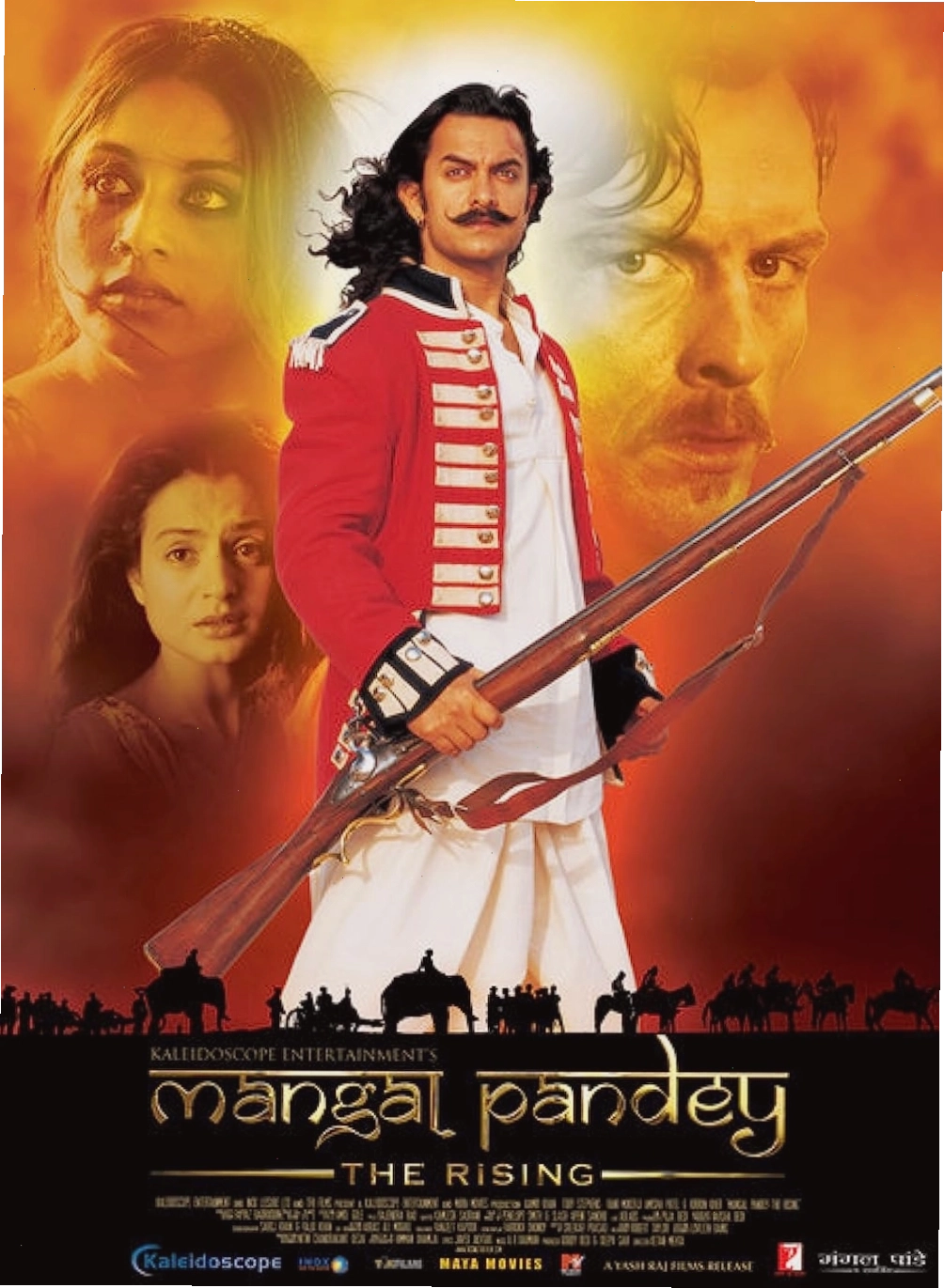 Aamir Khan trong phim Mangal Pandey: The Rising (2005)