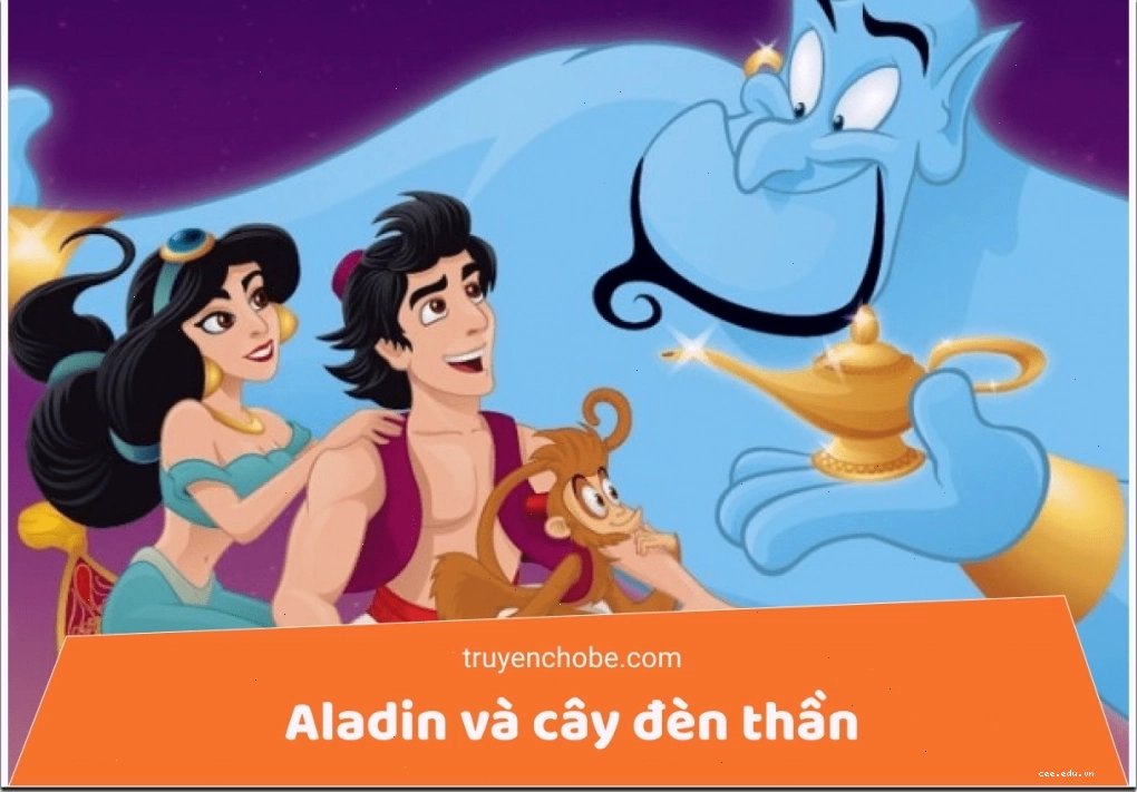 Aladdin trở về nhà an toàn nhờ chiếc nhẫn ma thuật