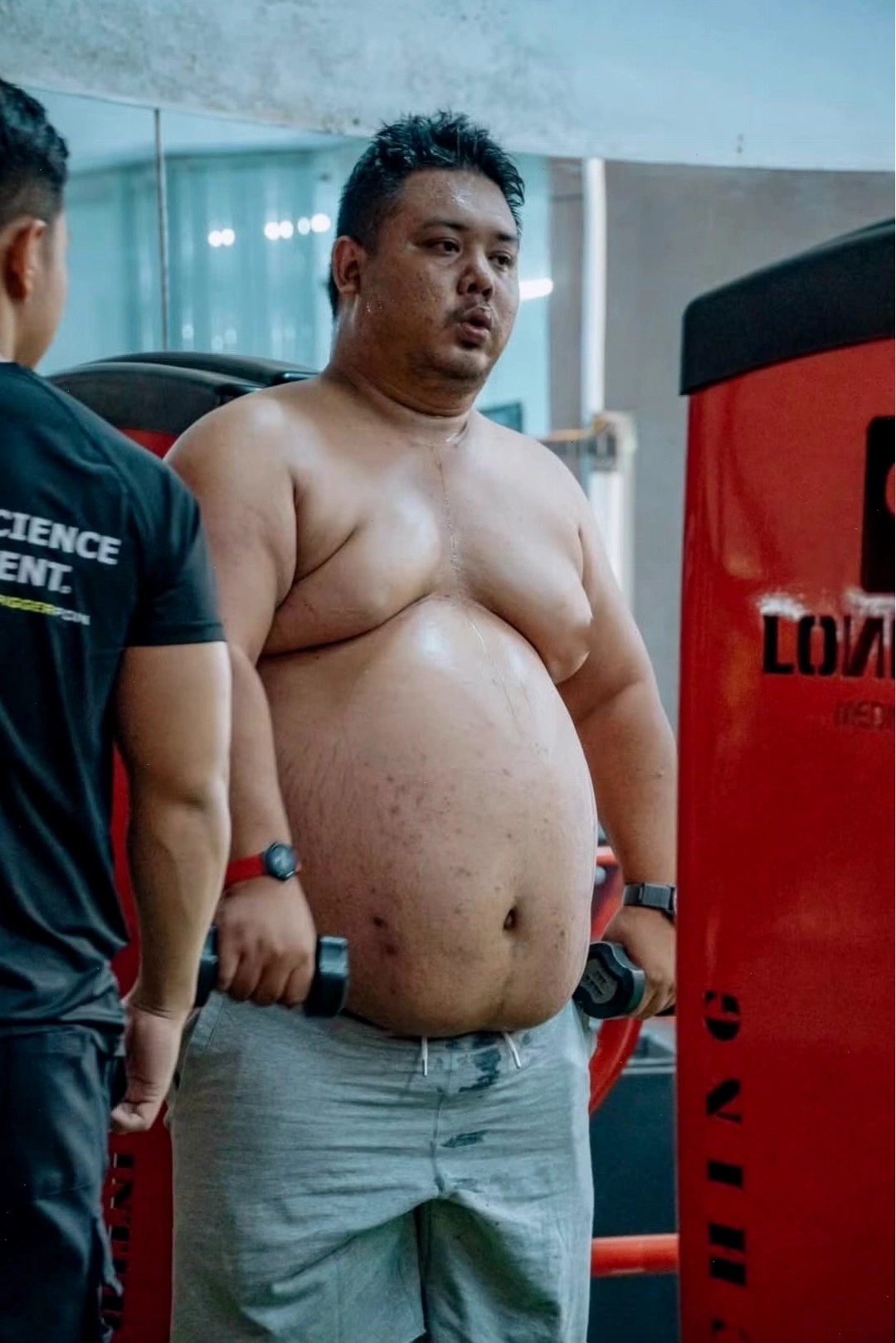 Anh Nguyễn Sơn Tùng ở thời điểm gần 170 kg