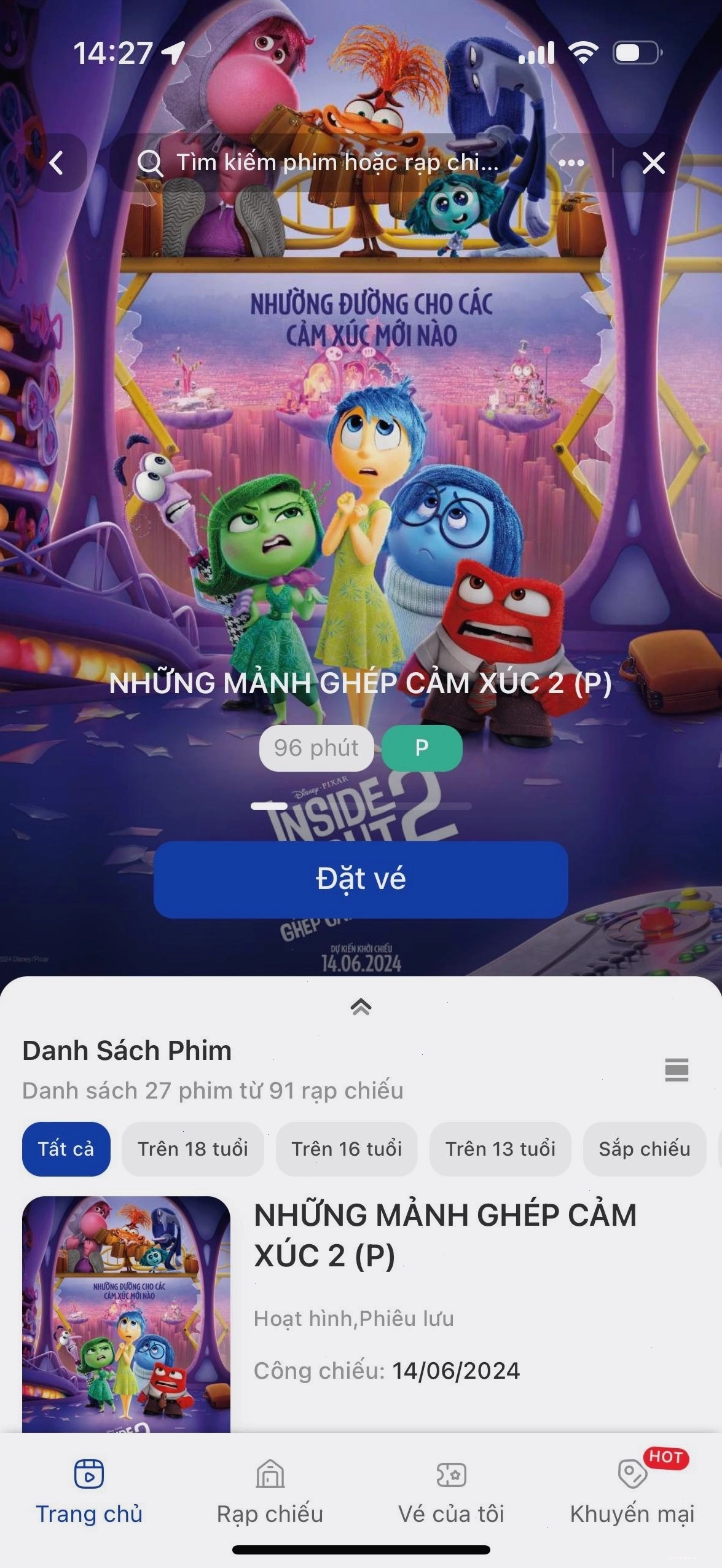 Anh Tú và Diệu Nhi trong phim Gặp lại chị bầu