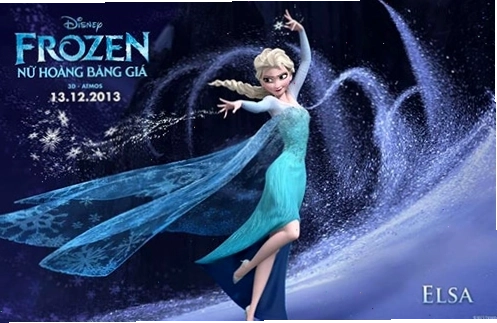 Anna cô bé lạc quan và yêu đời trong phim Frozen