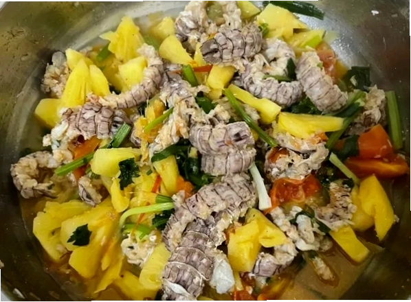 Bà bầu thưởng thức món bề bề giàu dinh dưỡng