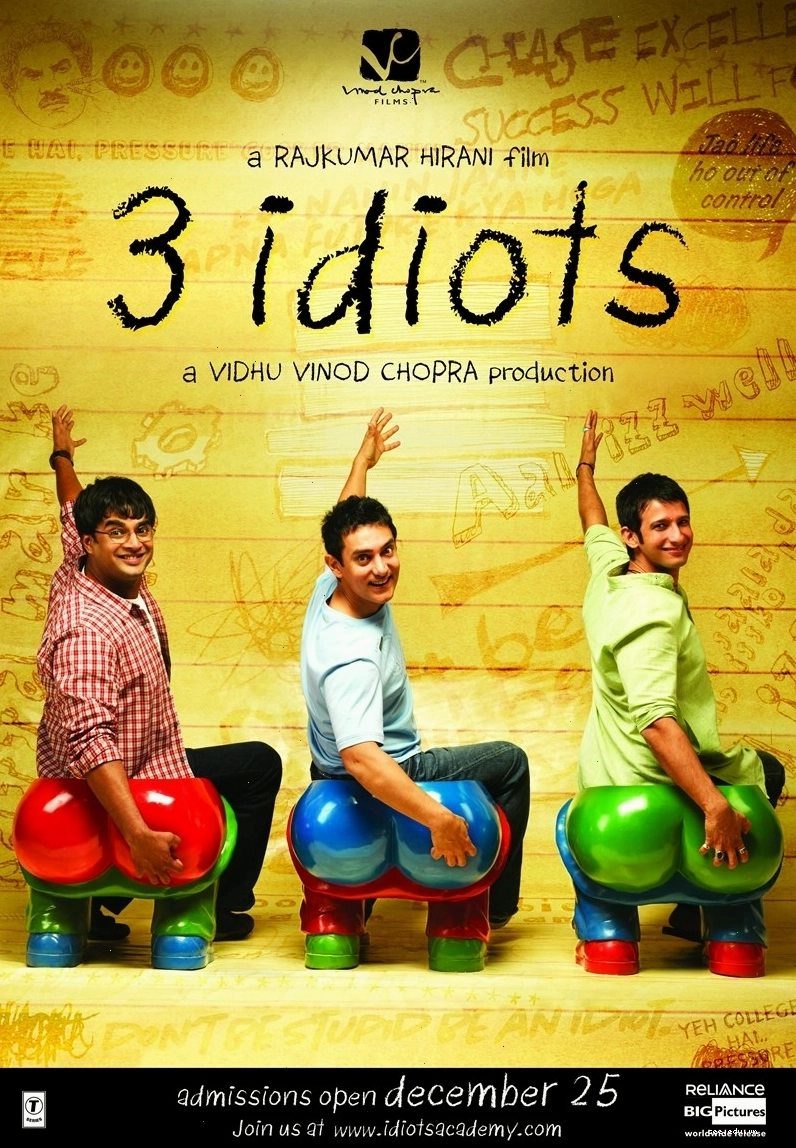 Ba chàng ngốc - 3 Idiots: Bộ phim kinh điển về tình bạn và hành trình theo đuổi đam mê