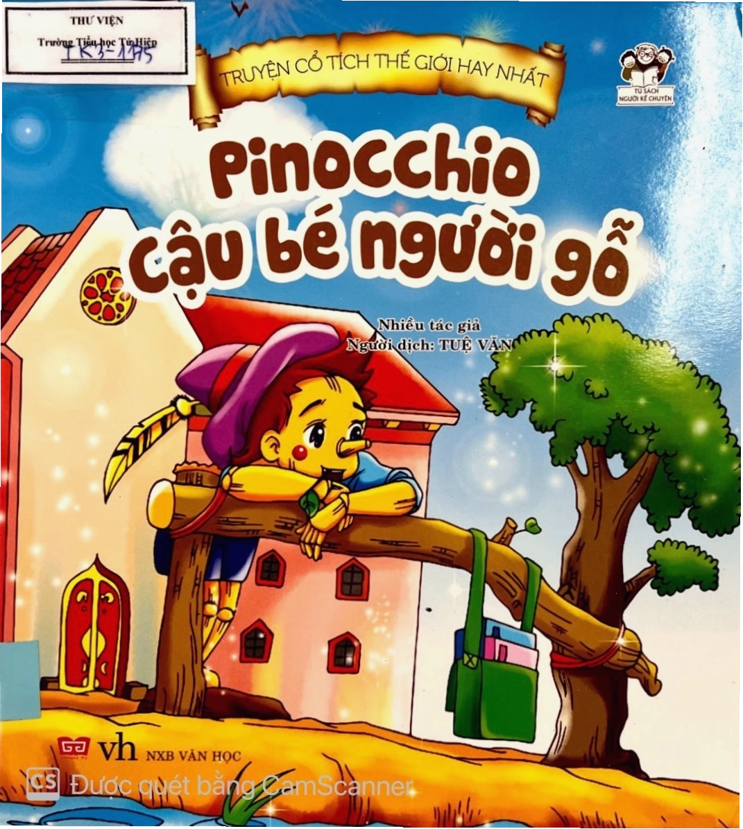 Bác thợ mộc Gepetto và chú bé người gỗ Pinocchio