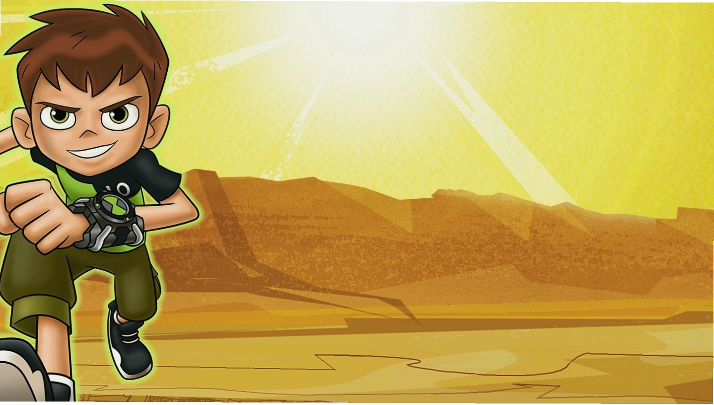 Ben Tennyson sử dụng Omnitrix để biến hình