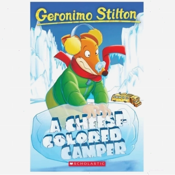 Bìa sách A Cheese-coloured Camper (Geronimo Stilton, No. 16)