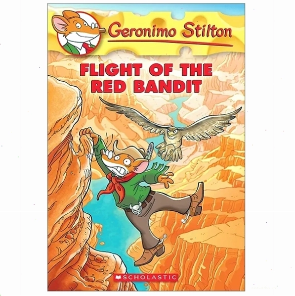 Bìa sách Flight Of The Red Bandit (Geronimo Stilton #56)