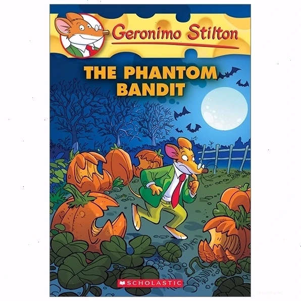 Bìa sách The Phantom Bandit (Geronimo Stilton #70)