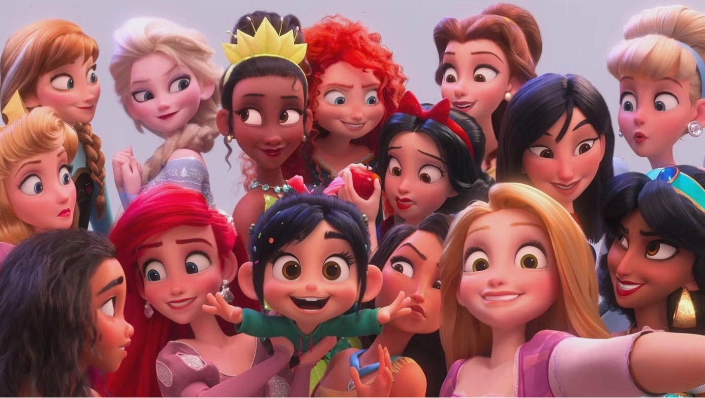 Các công chúa Disney và Vanellope