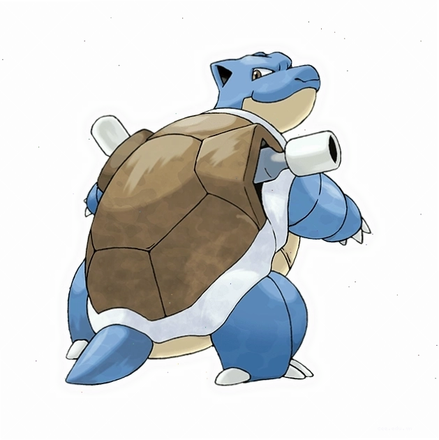 Các Pokemon rùa hệ Nước trong đội hình chiến đấu