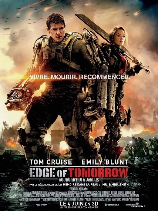Cảnh chiến đấu căng thẳng trong manga Edge of Tomorrow