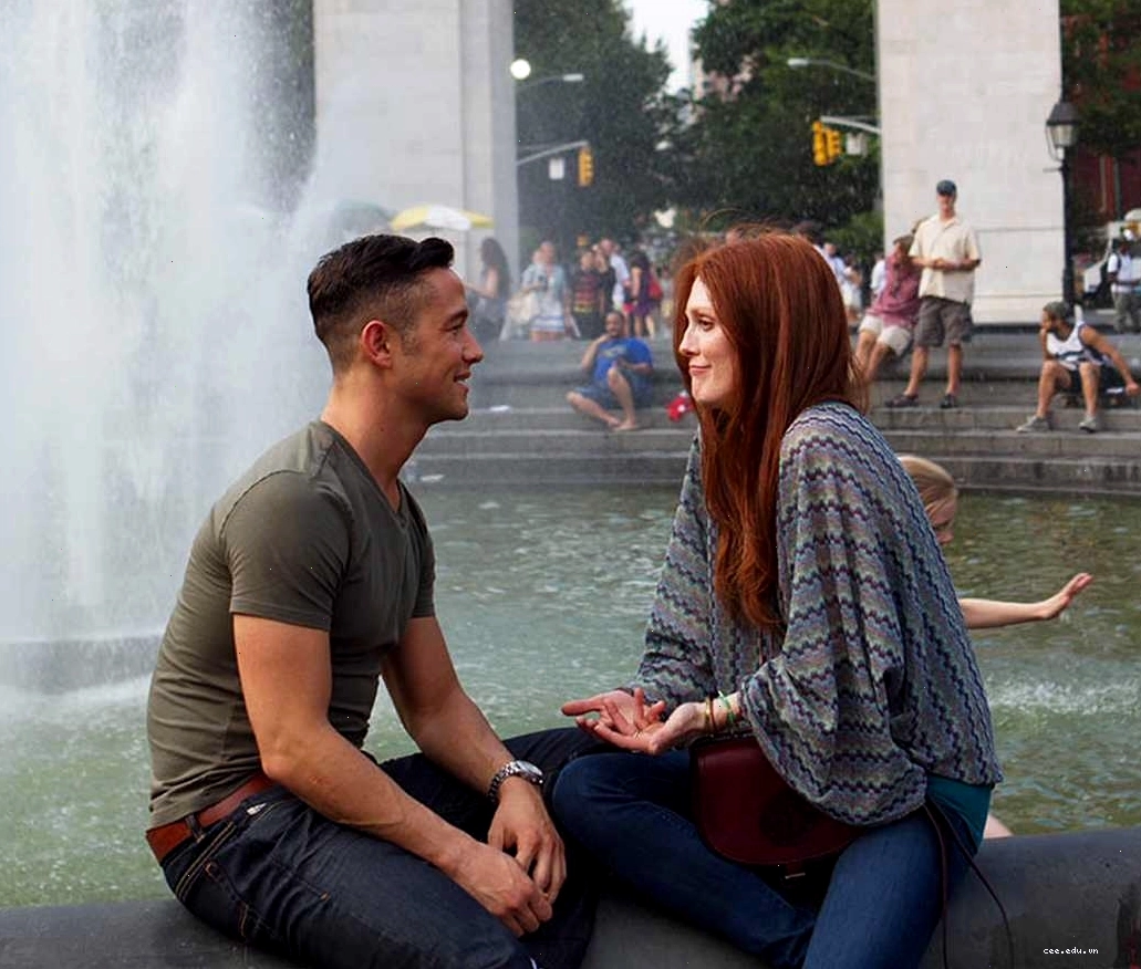 Cảnh hai nhân vật chính trong phim Don Jon