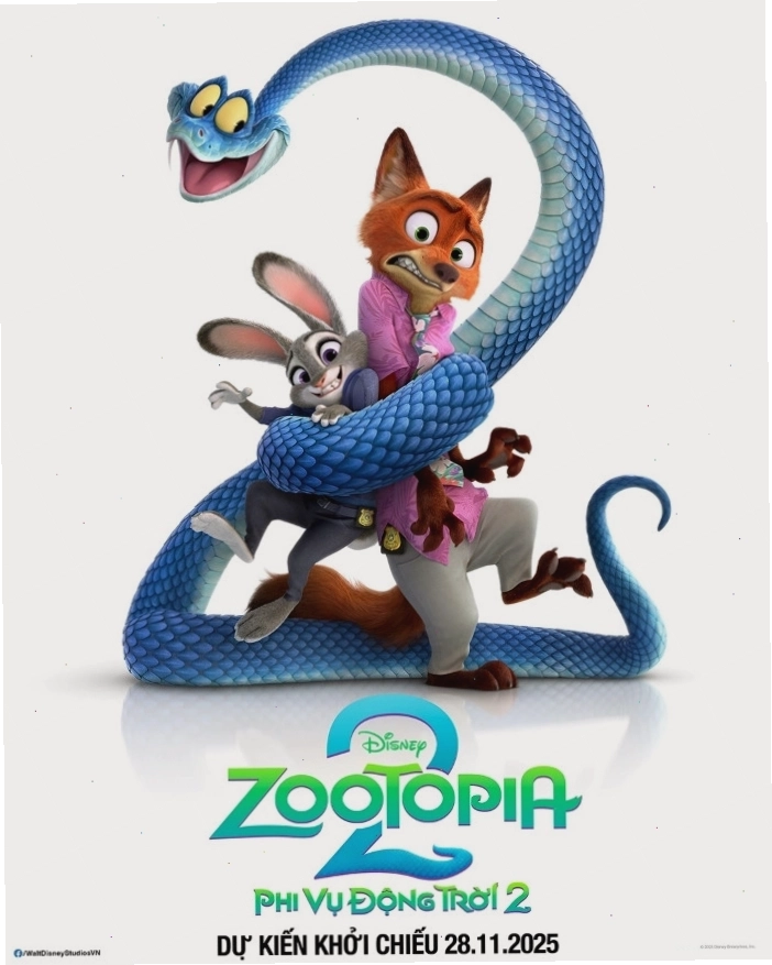 Cảnh Judy Hopps và Nick Wilde đang điều tra trong phim