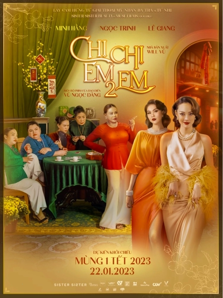 Cảnh phim Chị Chị Em Em 2 với không khí bí ẩn