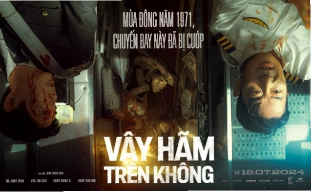 Cảnh phim hành động Lối Thoát Trên Không