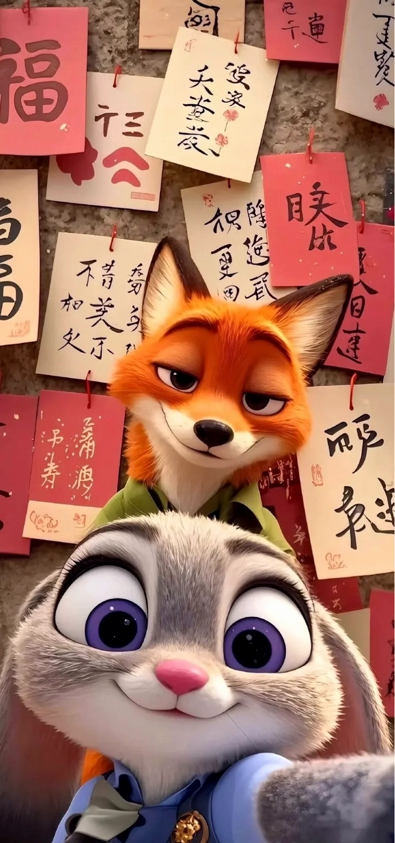 Cảnh phim Zootopia với các loài động vật