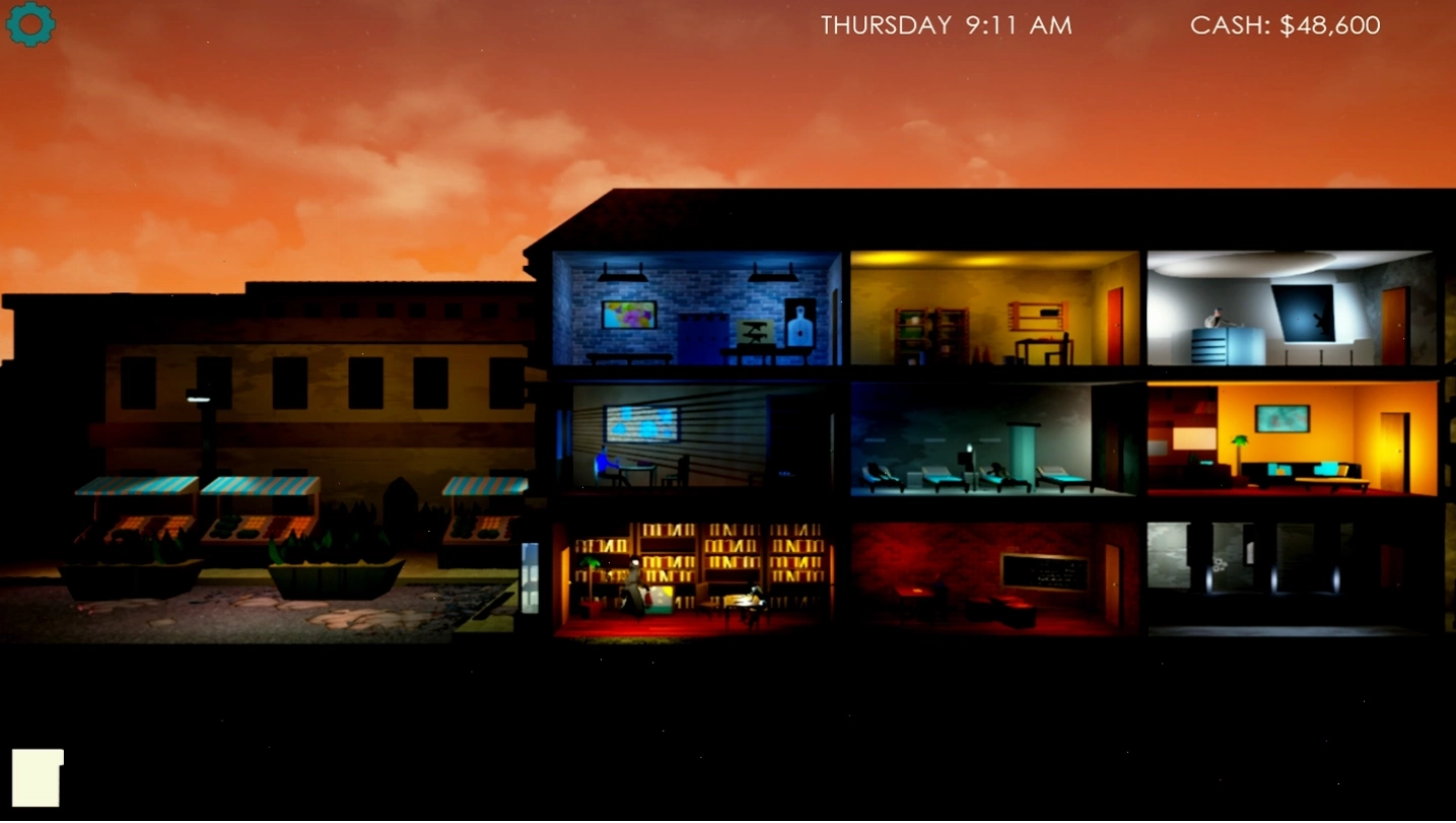 Cảnh quan bên ngoài của một Safe House bí mật