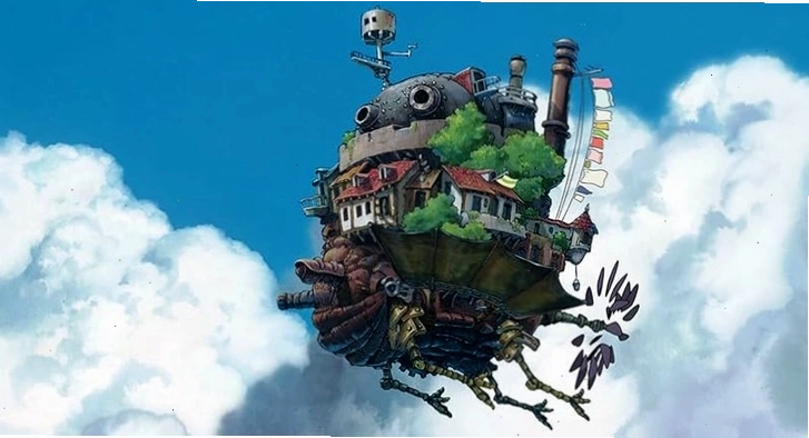 Cảnh quay ấn tượng trong Lâu đài bay của pháp sư Howl