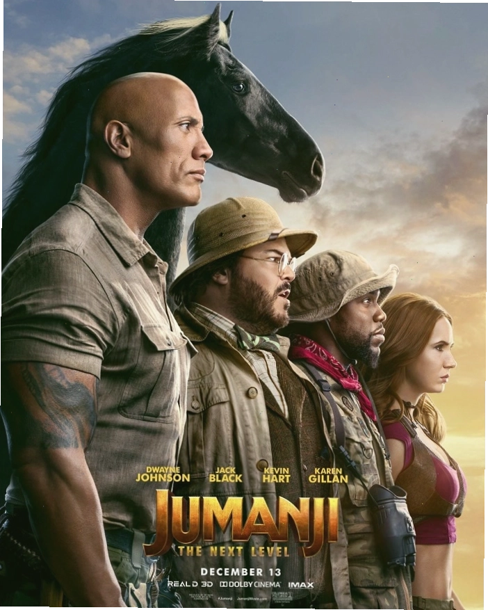Cảnh quay ấn tượng trong phim Jumanji