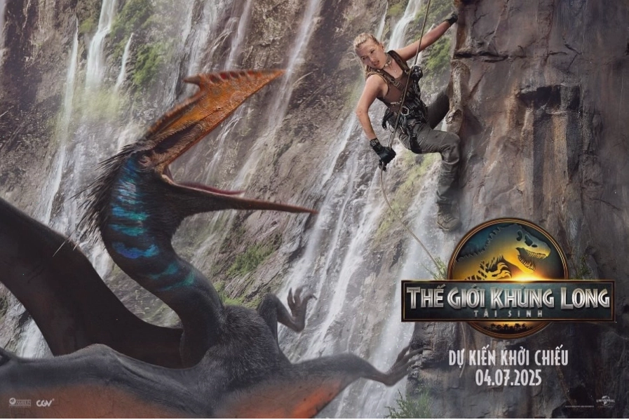 Cảnh quay hoành tráng trong phim Jurassic World Rebirth