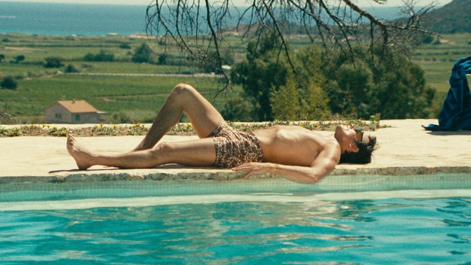 Cảnh quay Maurice Ronet và Jane Birkin trong phim La Piscine