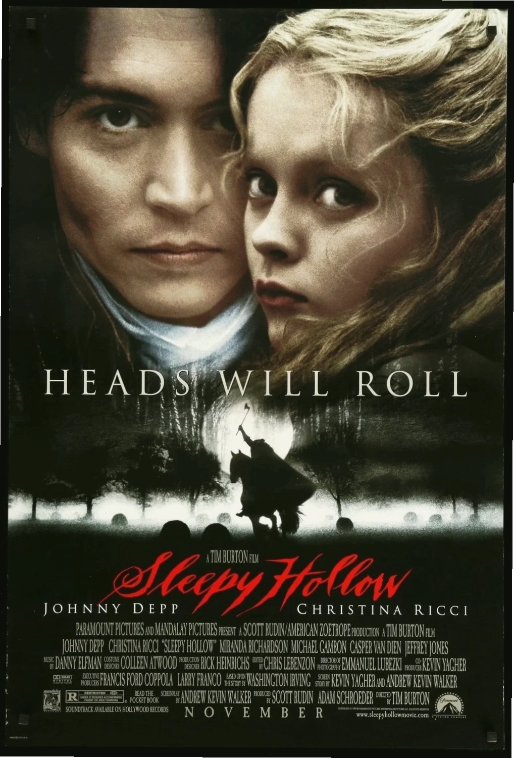 Cảnh trong phim Alice in Wonderland của Tim Burton
