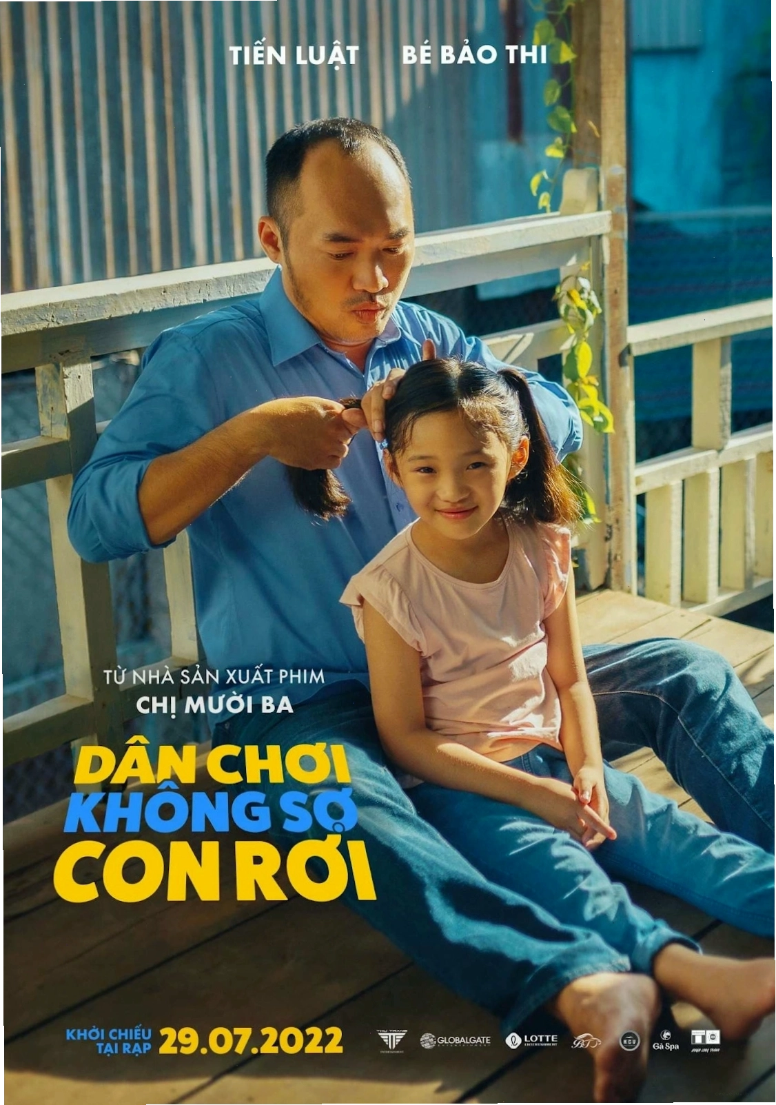 Cảnh trong phim Dân chơi không sợ con rơi