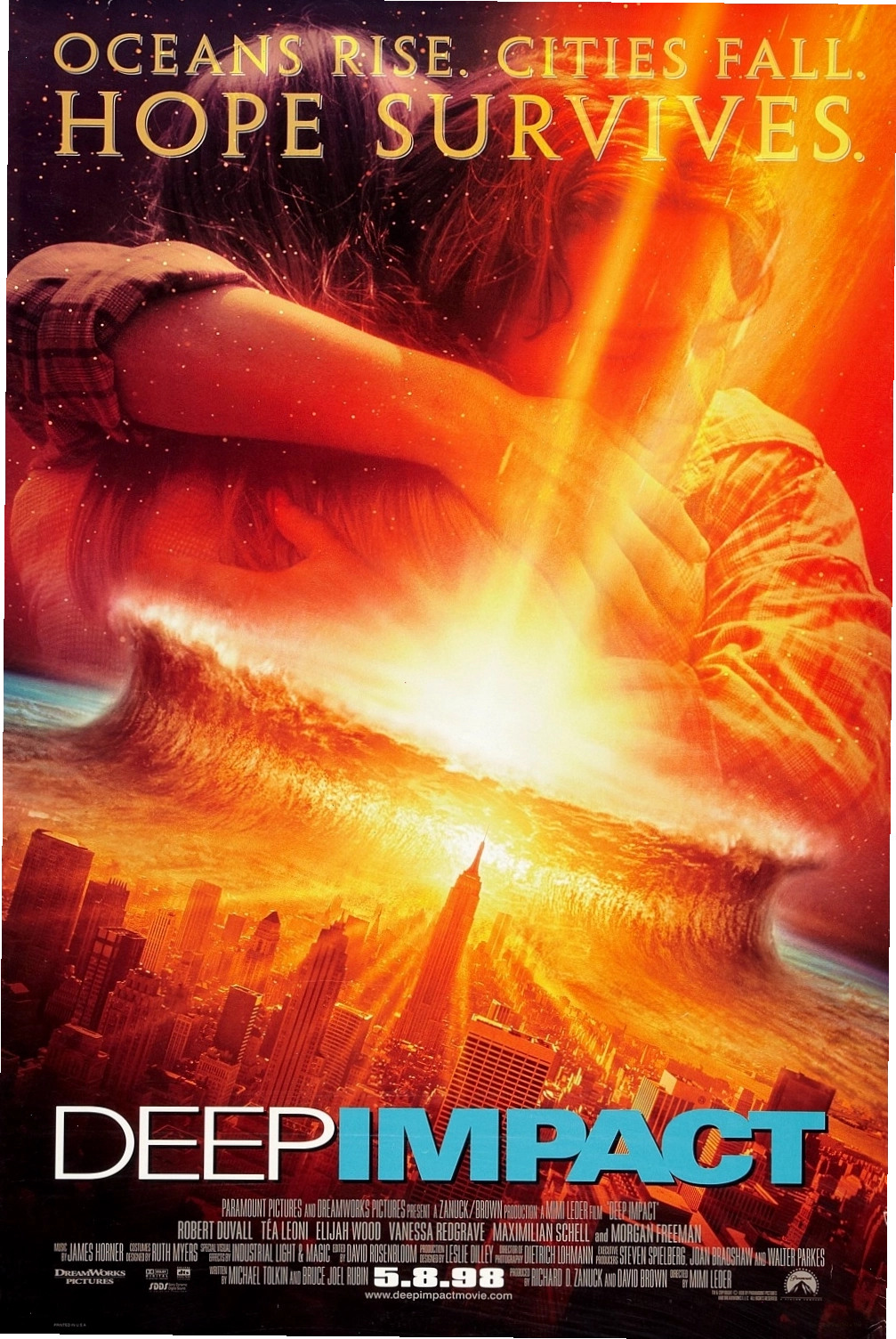 Cảnh trong phim Deep Impact