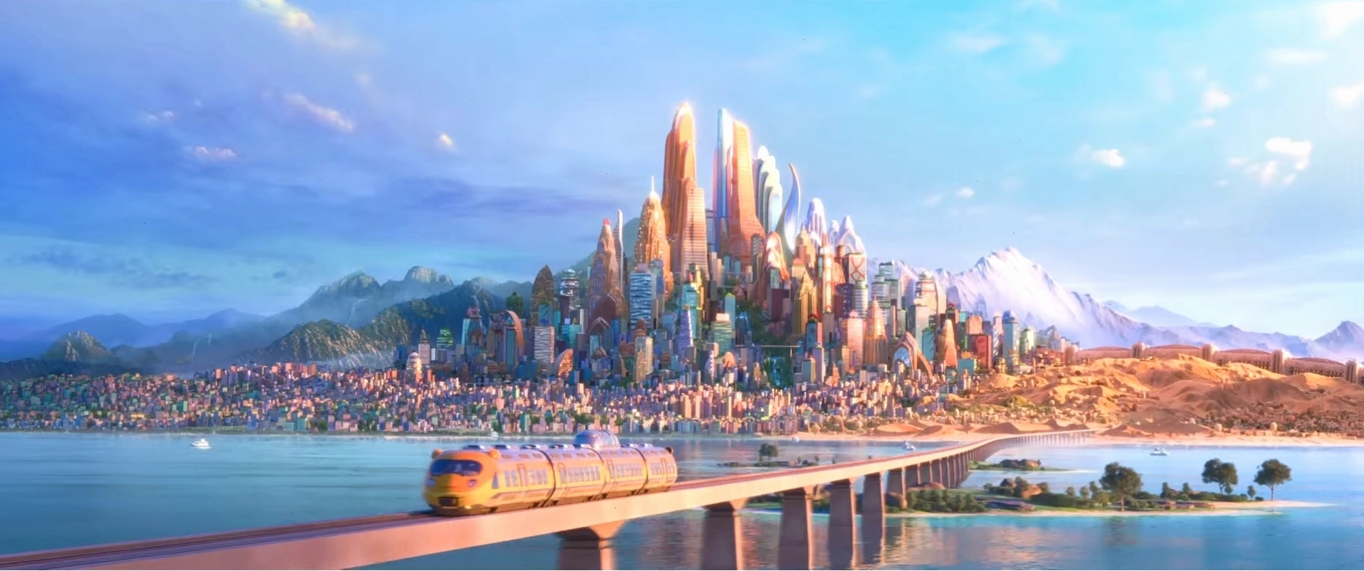 Cảnh trong phim Zootopia