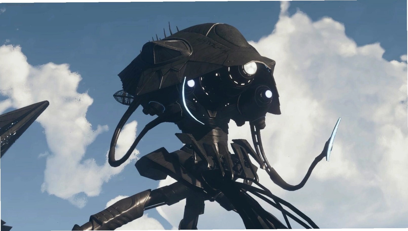 Cảnh tượng hoang tàn dưới sự tấn công của người ngoài hành tinh trong The War of the Worlds