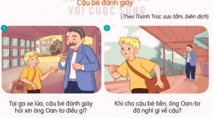 Cậu bé đánh giày dẫn theo bạn bè đến công ty điện ảnh