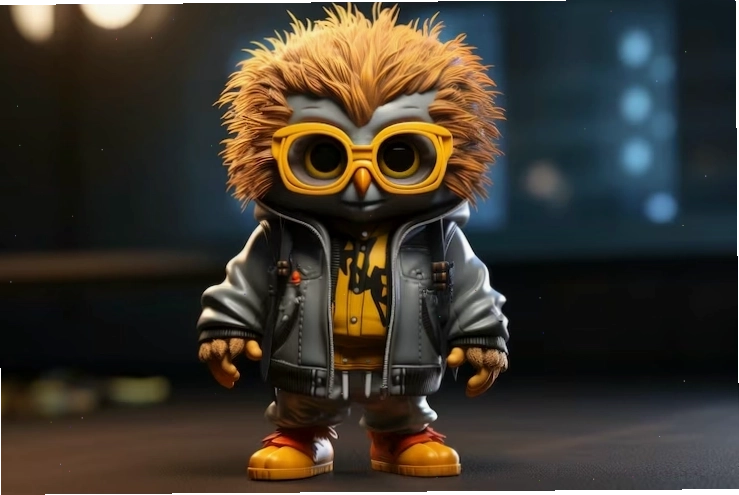 Chim hoạt hình 3D
