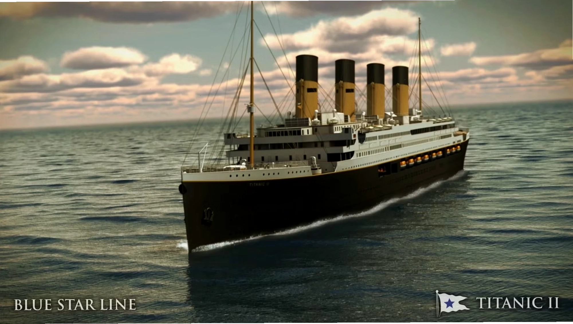 Con tàu Titanic phiên bản 2 với thiết kế hiện đại