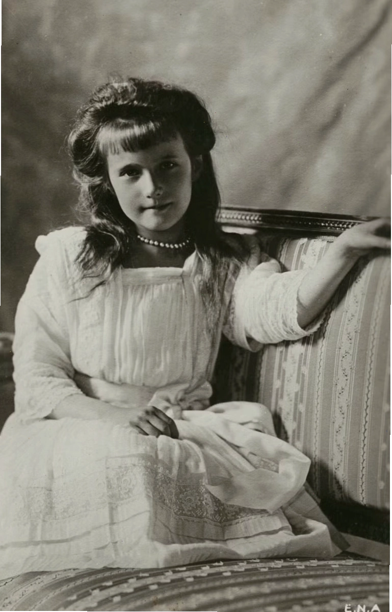 Công chúa Anastasia Romanov thời thơ ấu