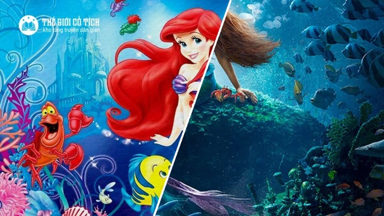 Công chúa Ariel Nàng Tiên Cá: Khám phá thế giới dưới đáy biển và hành trình tìm tình yêu