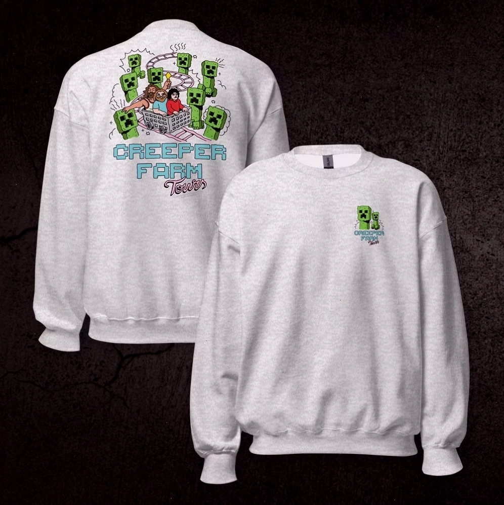 Creeper Farms Tour Crewneck Sweater