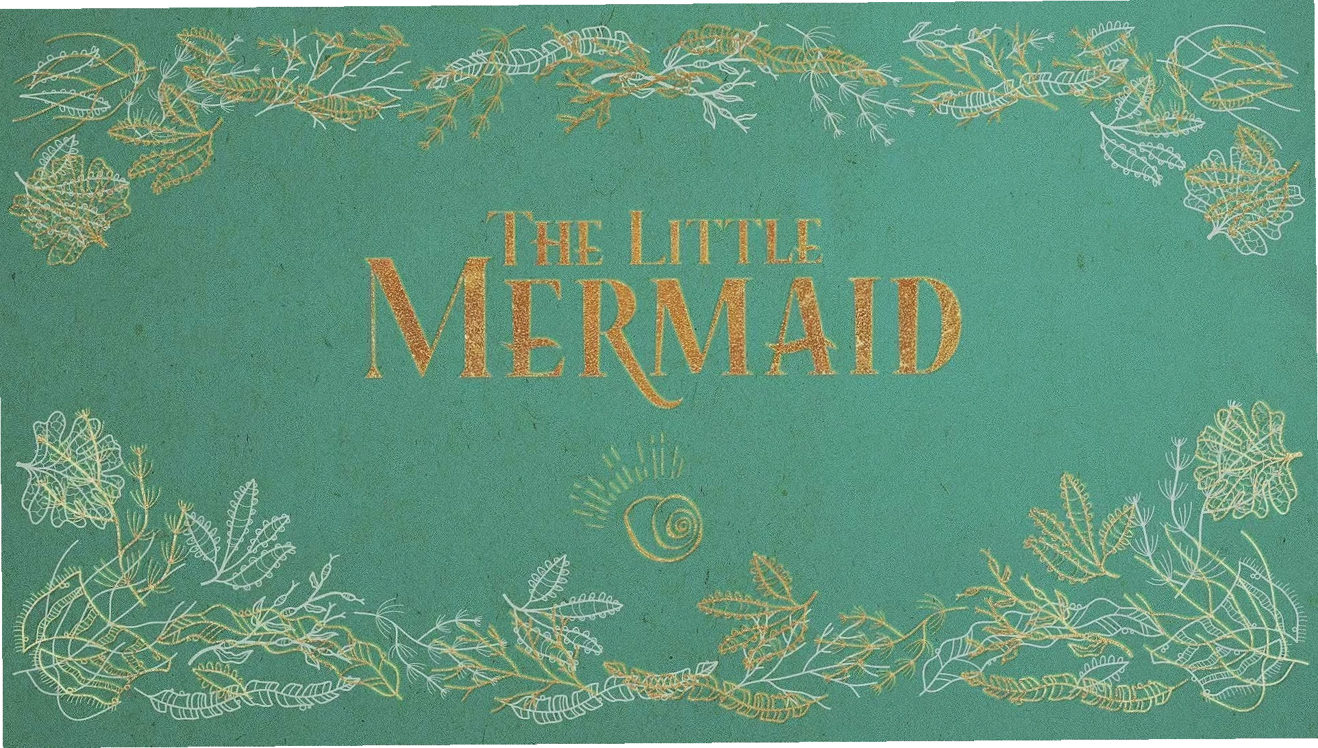 Cuốn sách truyện "The Little Mermaid" phiên bản Công chúa Disney