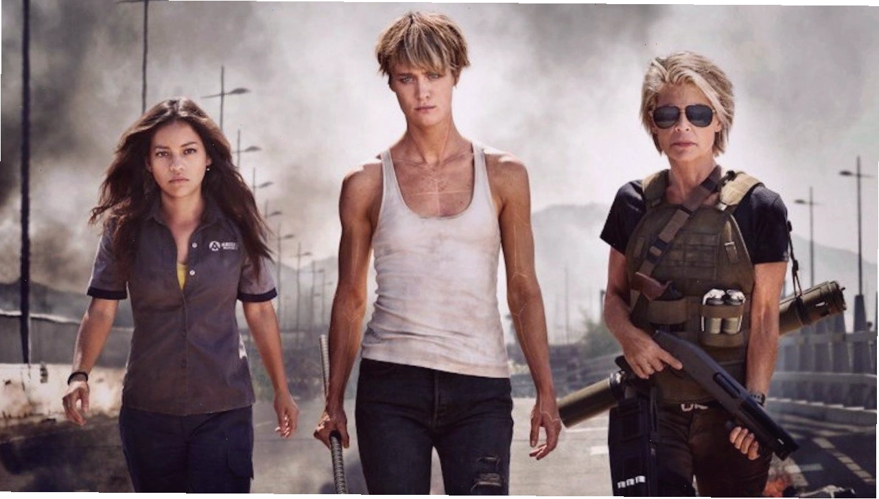 Dani Ramos và Grace trong Terminator: Dark Fate