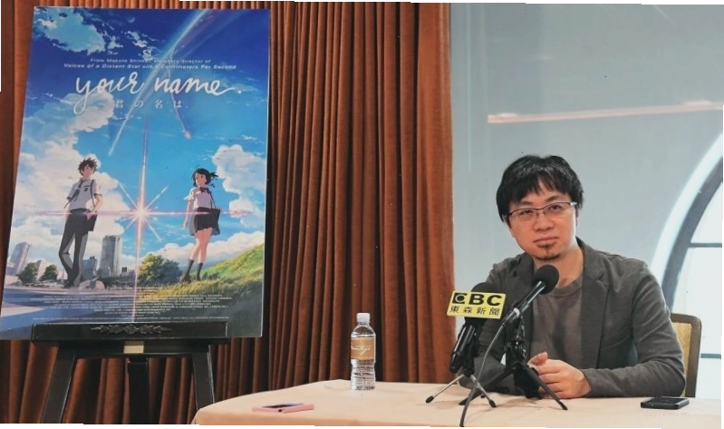Đạo diễn Makoto Shinkai tại một sự kiện