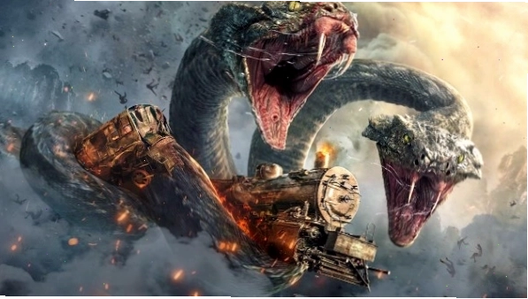 Đảo Rắn – Snake Island Python (2022) với hình ảnh rắn khổng lồ