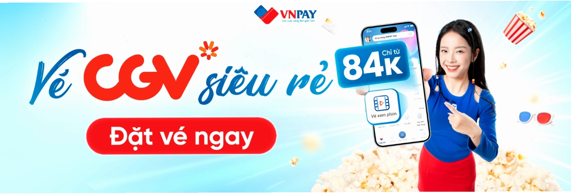 Đặt vé phim tại ứng dụng VNPAY