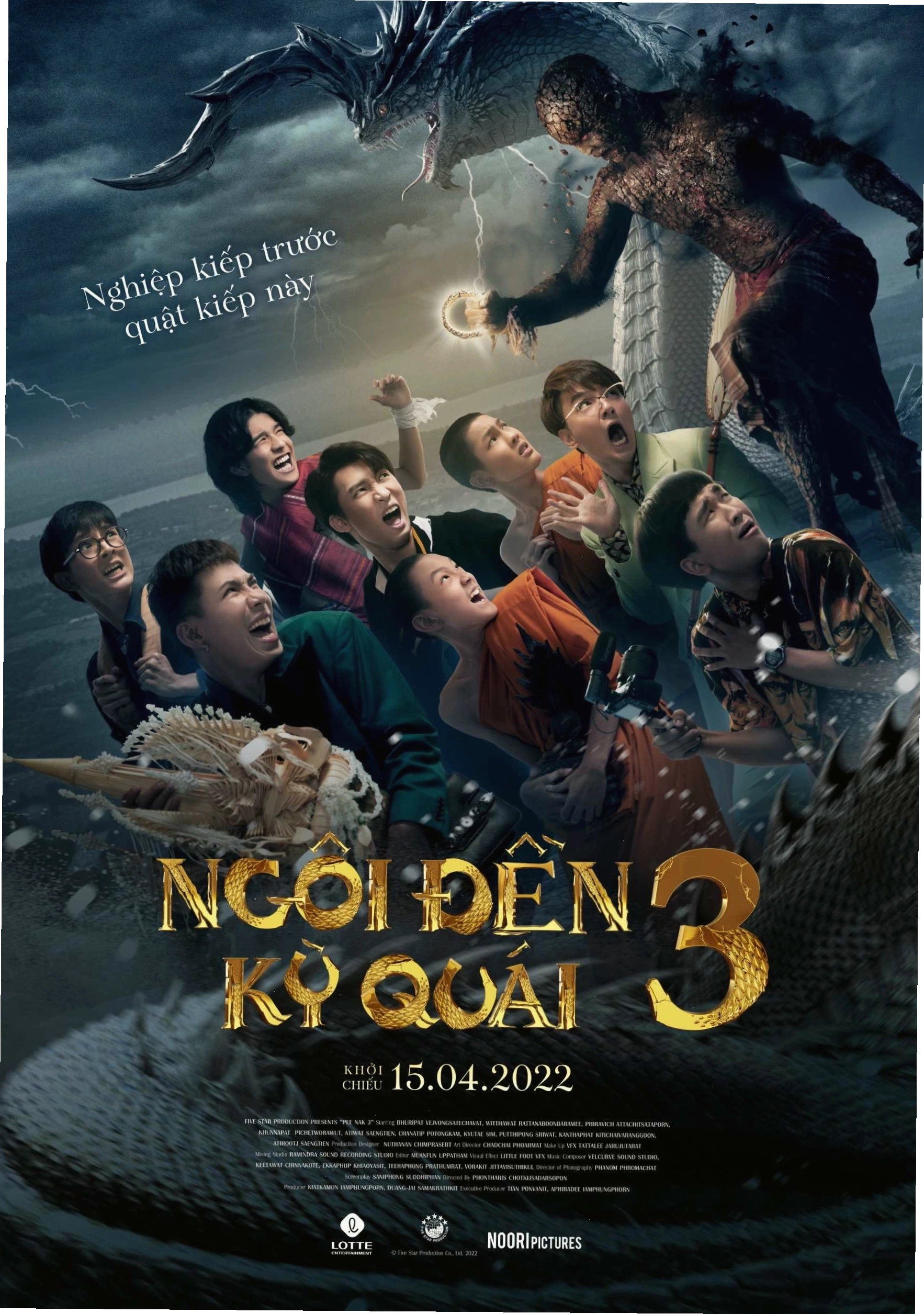 Diễn viên chính trong Ngôi Đền Kỳ Quái 3
