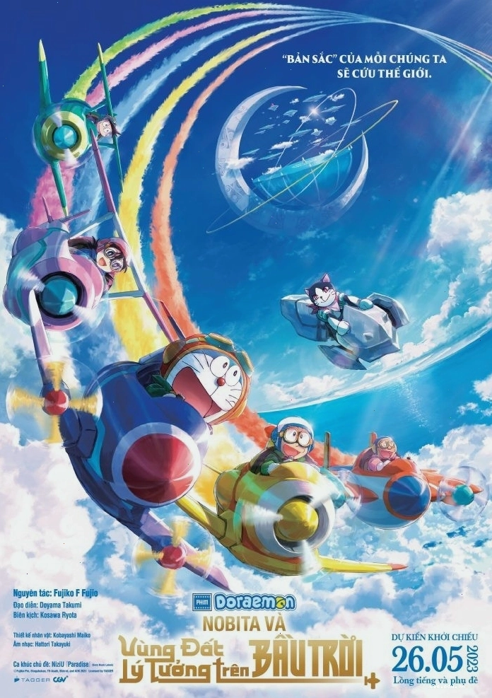 Doraemon Movie 2023: Dàn nhân vật quen thuộc và bạn mới