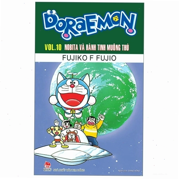 Doraemon - Truyện Dài - Tập 10 - Nobita Và Hành Tinh Muông Thú (Tái Bản 2026)