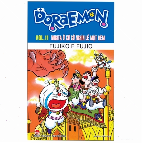 Doraemon - Truyện Dài - Tập 11 - Nobita Ở Xứ Sở Nghìn Lẻ Một Đêm (Tái Bản 2026)
