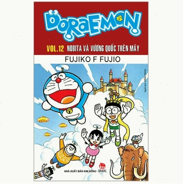 Doraemon - Truyện Dài - Tập 12 - Nobita Và Vương Quốc Trên Mây (Tái Bản 2026)