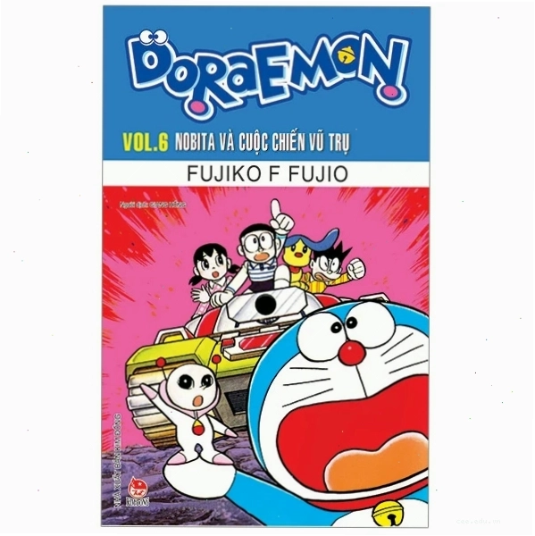 Doraemon - Truyện Dài - Tập 6 - Nobita Và Cuộc Chiến Vũ Trụ (Tái Bản 2026)