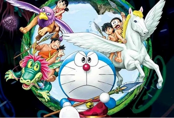 Doraemon và nhóm bạn khám phá Nhật Bản thời nguyên thủy