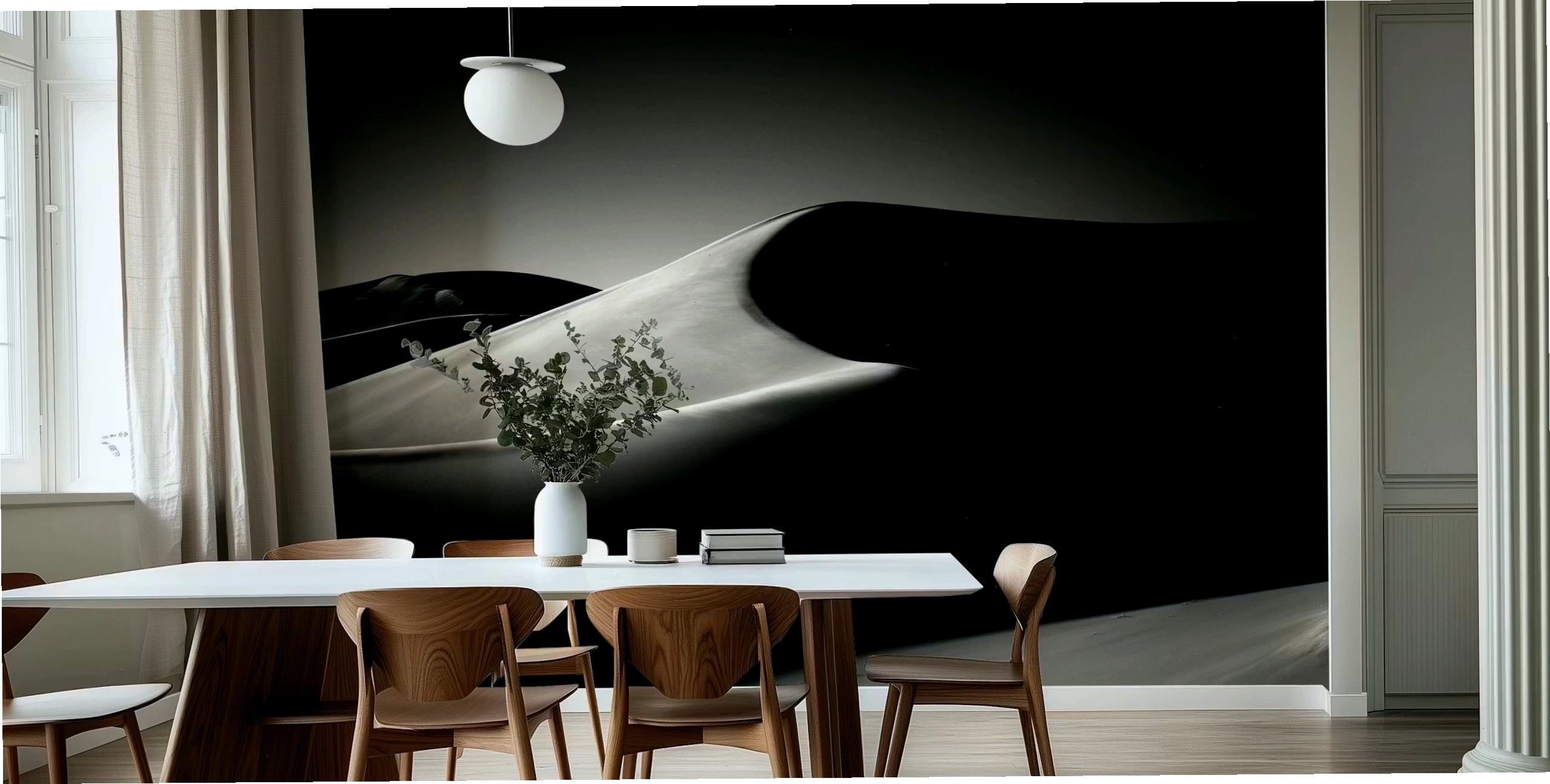 Dune wallpaper phù hợp với nhiều phong cách nội thất