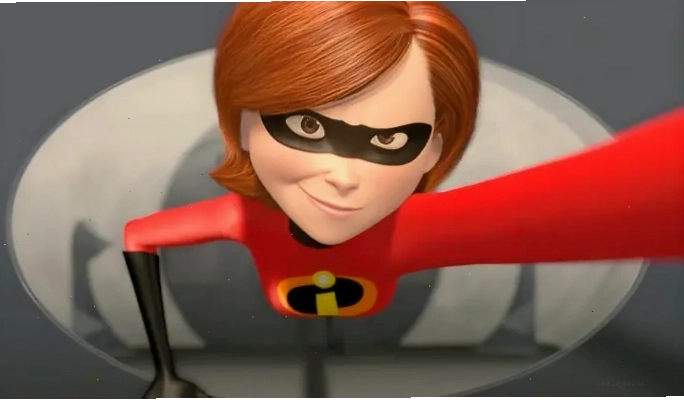 Elastigirl sử dụng sức mạnh co giãn trong The Incredibles